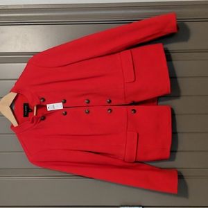 Talbot's red jacket